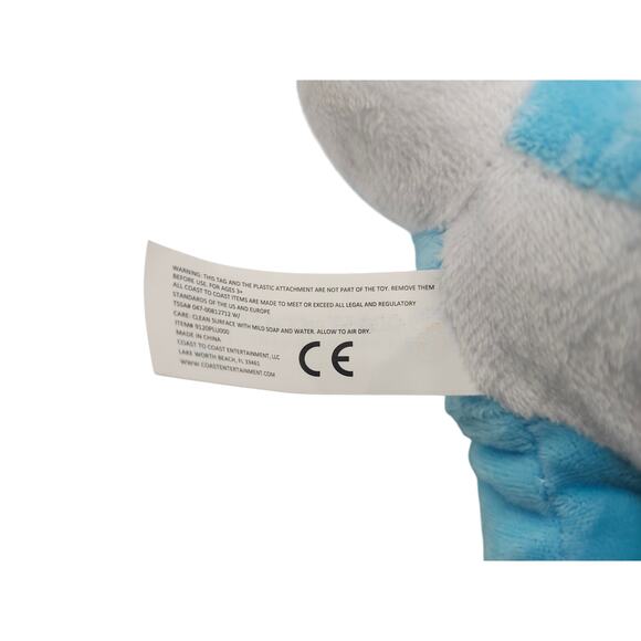 Coast to Coast Blue Deer Plush Stuffed Animal 10" Winking Hello Antlers Toy - Picture 8 of 8